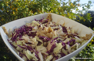 Σαλάτα με αχλάδι - Salad with pears