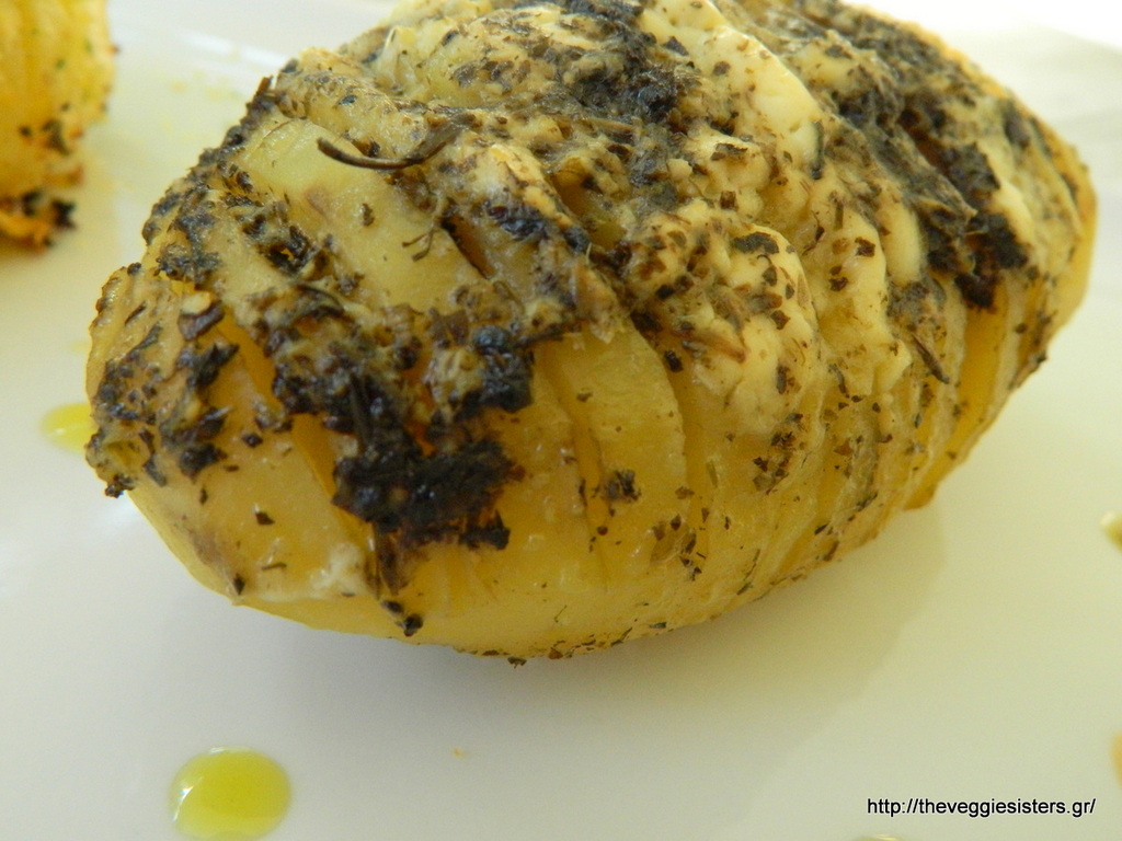 Μεσογειακές πατάτες ακορντεόν
