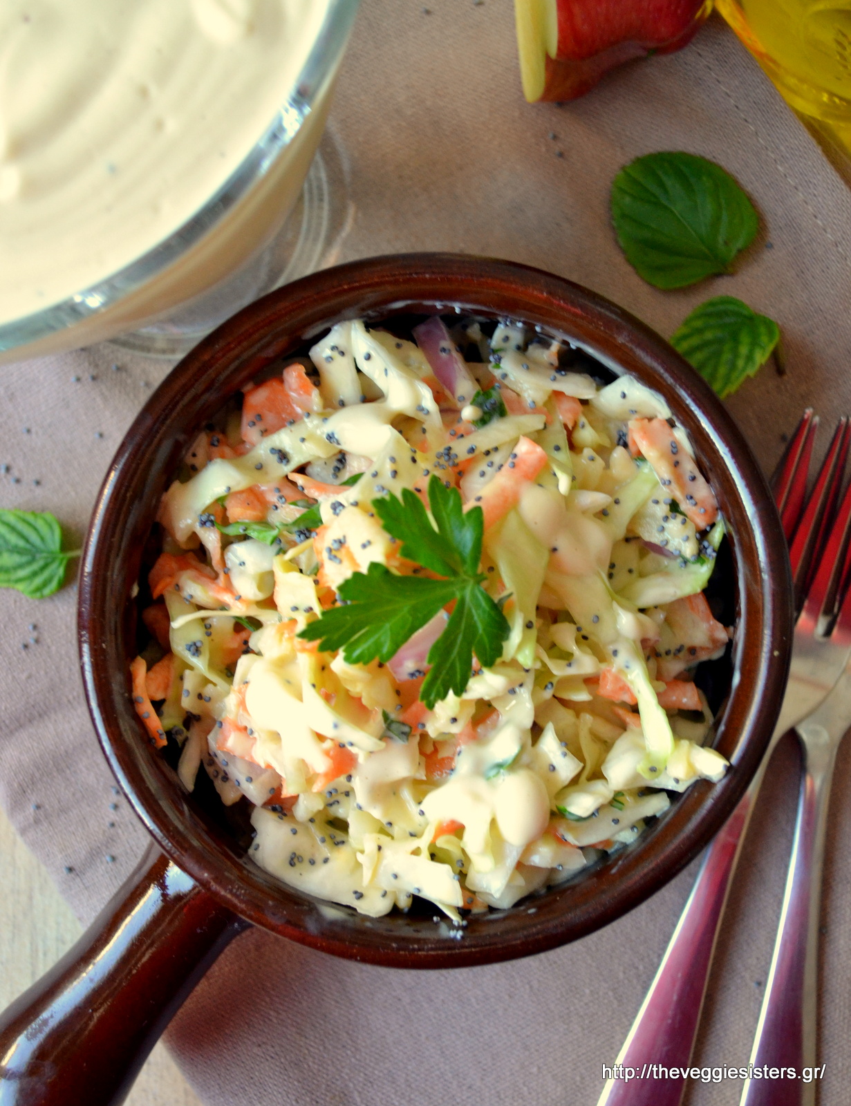 Σαλάτα coleslaw - Coleslaw salad